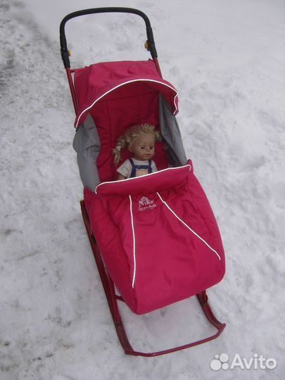 Санки-коляска