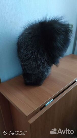 Шапка детская из чернобурки