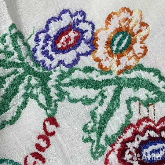 Старинный чувашский национальный платок 0162 (сзр)