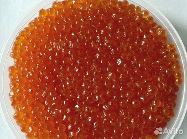 Красная икра куботейнер