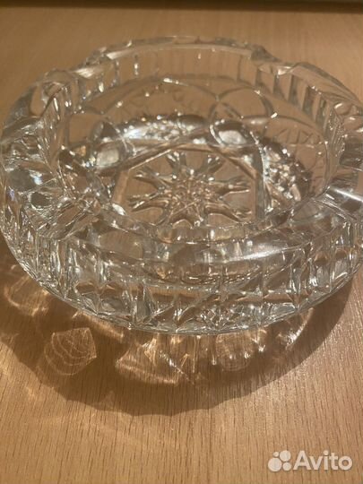 Хрустальная пепельница СССР