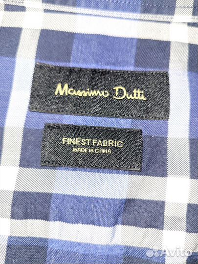 Рубашка мужская massimo dutti xl