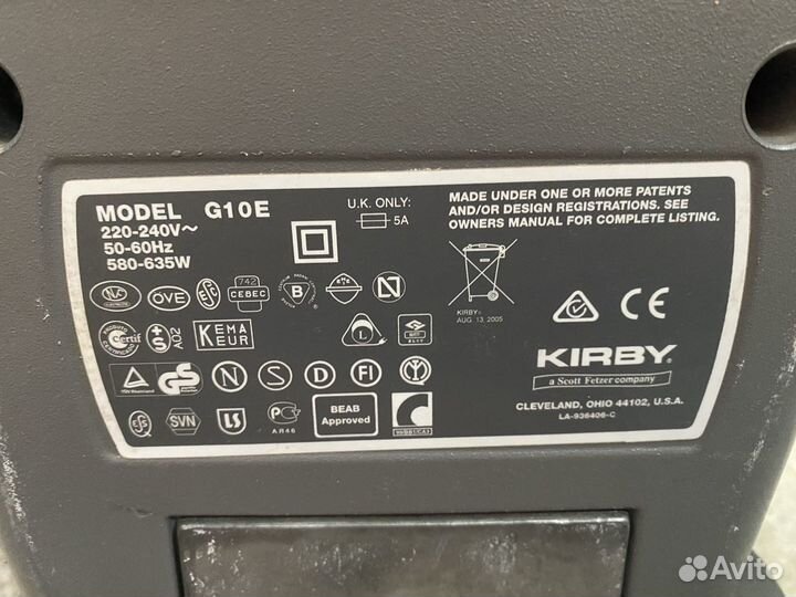 Пылесос kirby G10E