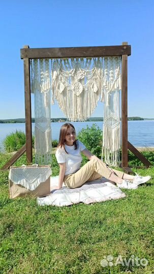 Макраме арка / свадебная арка / фотосессия