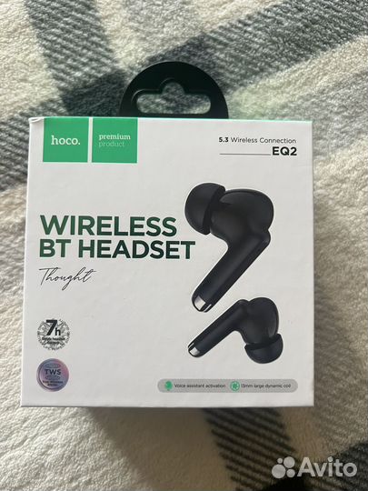 Беспроводные наушники Hoco EQ2
