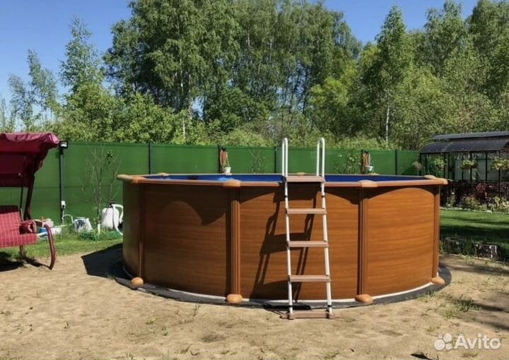 Каркасный бассейн GRE