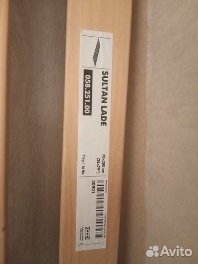 Кровать Икеа с орт.осн, ящиком, матрасом