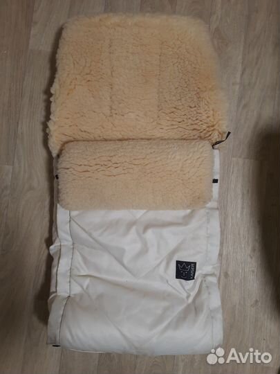 Меховой конверт в коляску Kaiser