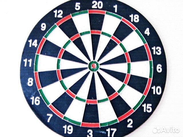 Мишень для дартс 43 см двухсторонняя