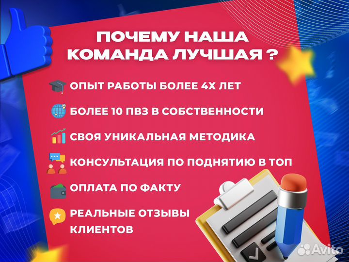 Продвижение товара Ozon / Самовыкупы / Seo Озон