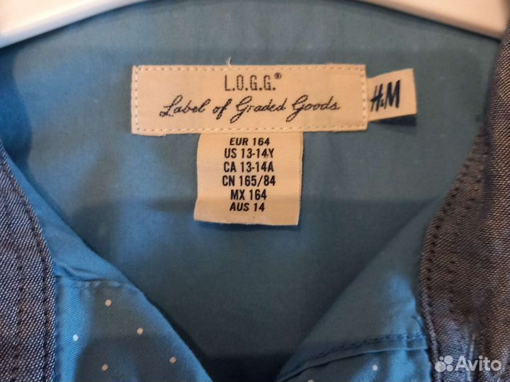 Рубашка для мальчика 158 164