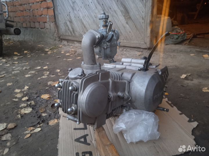 Двигатель на питбайк 125