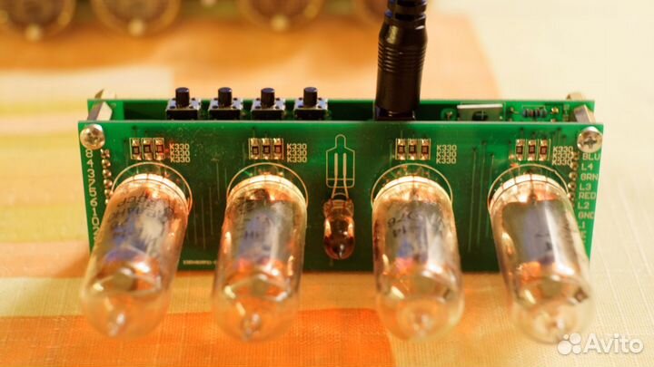 Часы nixie clock на ин-14