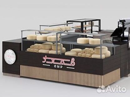 Продавец элитный сыр и хамон