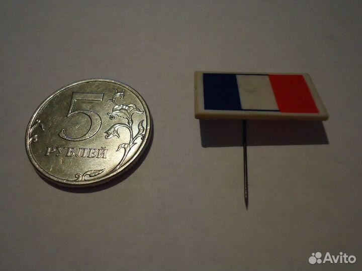 Значок флаг Франция