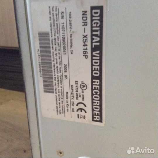 Видеорегистратор infinity NDR-X5416P