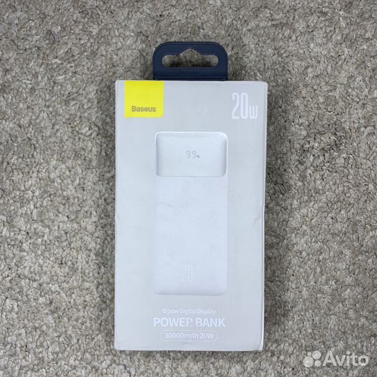 Павербанк 30000 мАч 20w Baseus ppbd30K