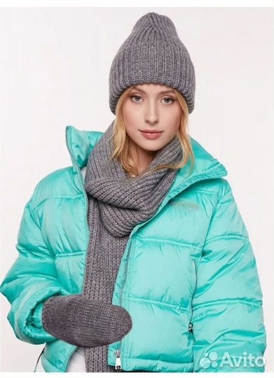 Комплект шапка и шарф женские