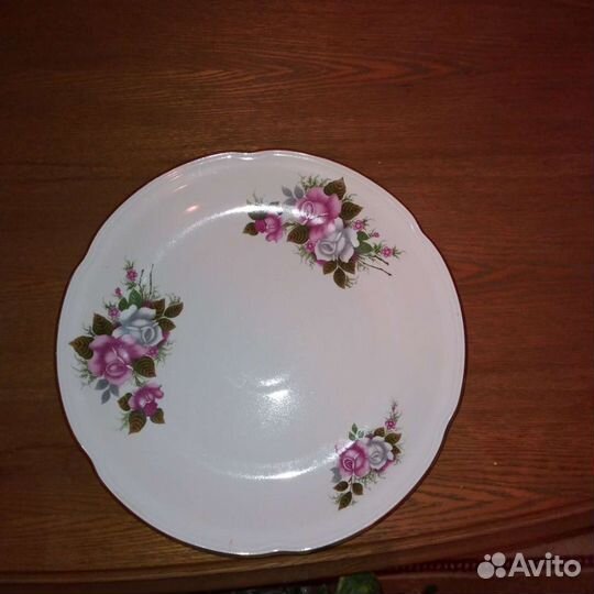 Блюдо большое, круглое