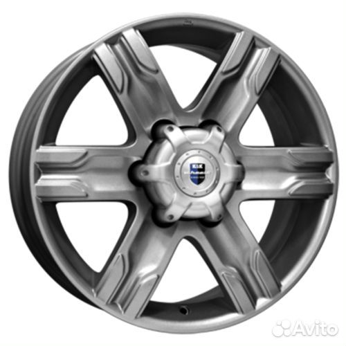 K&K Риальто : 8x17 6*139,7 Et:38 Dia:92,5 дарк платинум