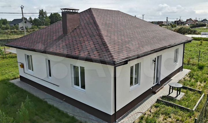 Дом 107 м² на участке 8 сот.