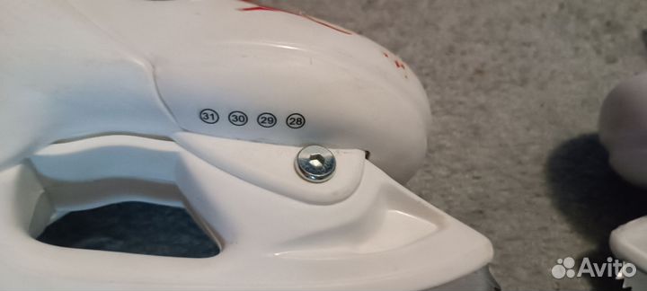 Коньки детские раздвижные 28-31