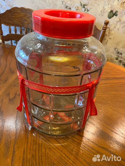 Бутыль для вина стеклянный 20 литров