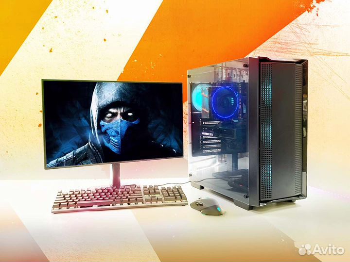 Компьютер для игр intel core i9 RTX 3060Ti/4070Ti