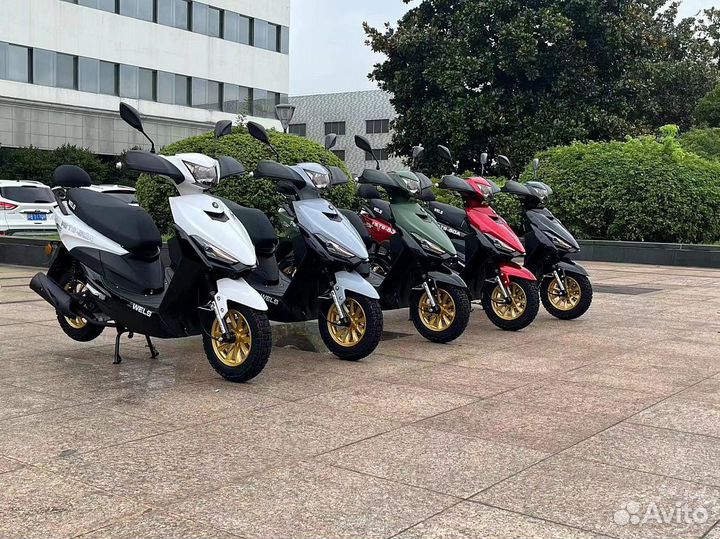 Скутер wels NEW choke 50(80) CC