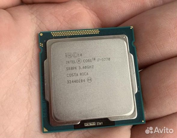 Процессор s1155 Core i7-3770 горячий
