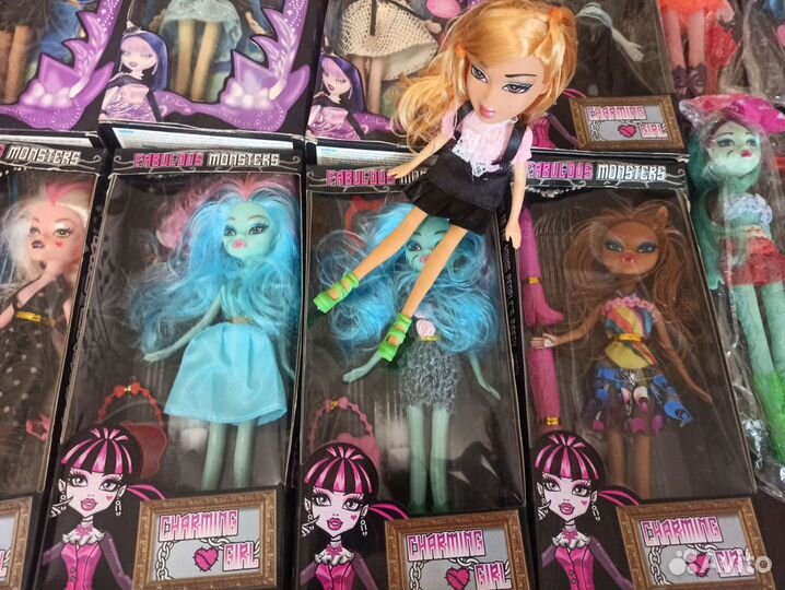 Куклы монстер хай новые