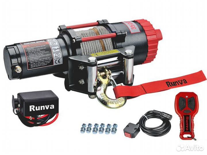 Лебедка для квадроцикла Runva EWT 3500 A
