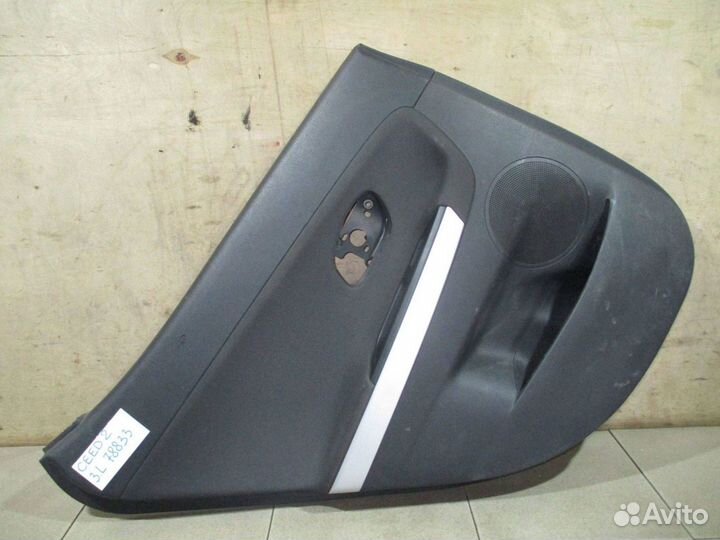 Обшивка двери задней левой Kia Ceed 2 (JD)