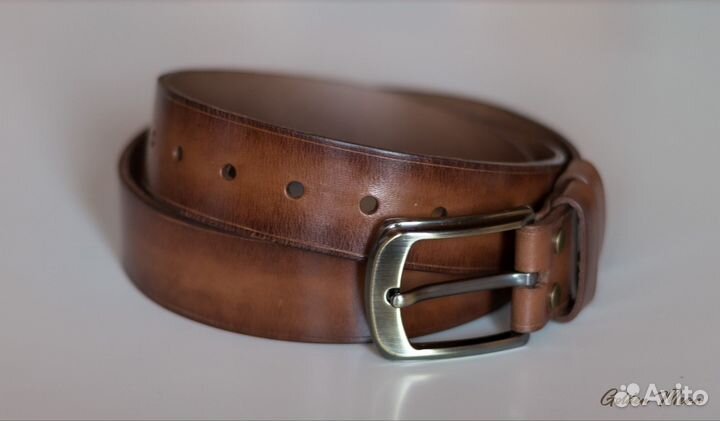 Ремень мужской (подарок ручной работы)