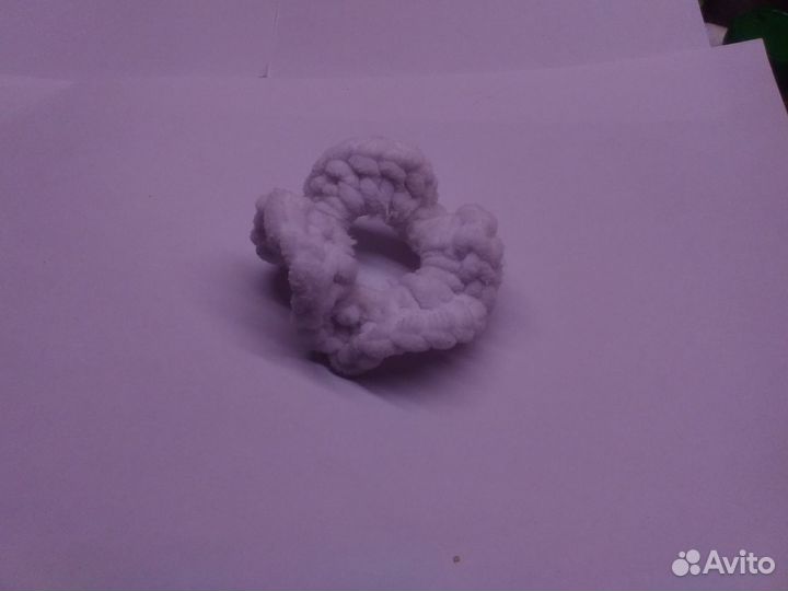 Вязаные резиночки для волос