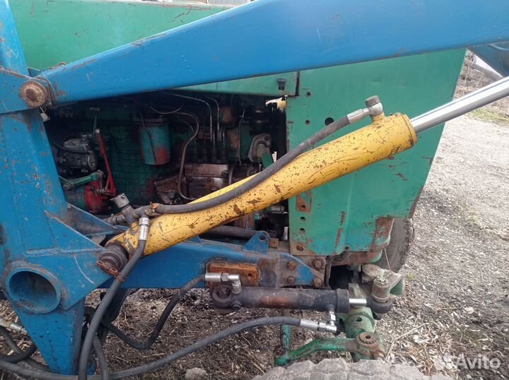 Трактор ЮМЗ 6 с КУН, 1989