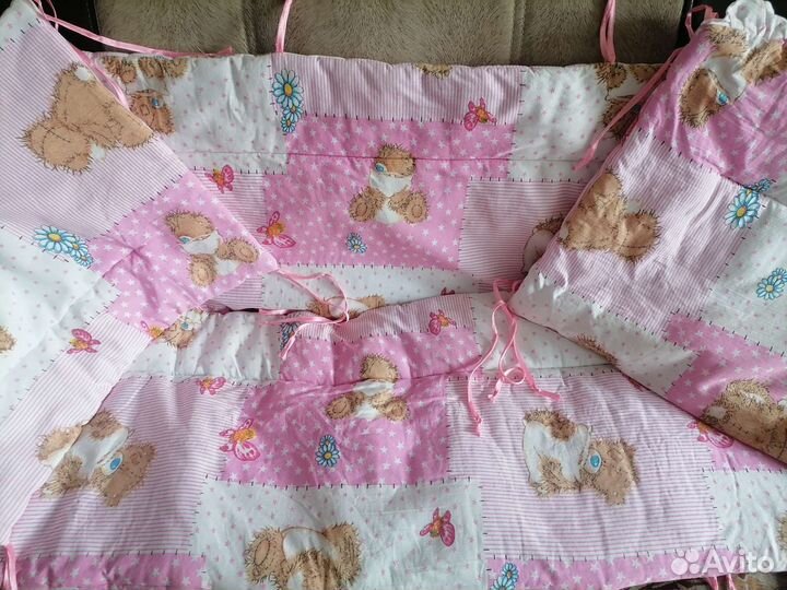 Бортики в детскую кроватку