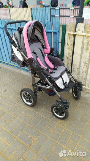 Коляска люлька 2 в 1