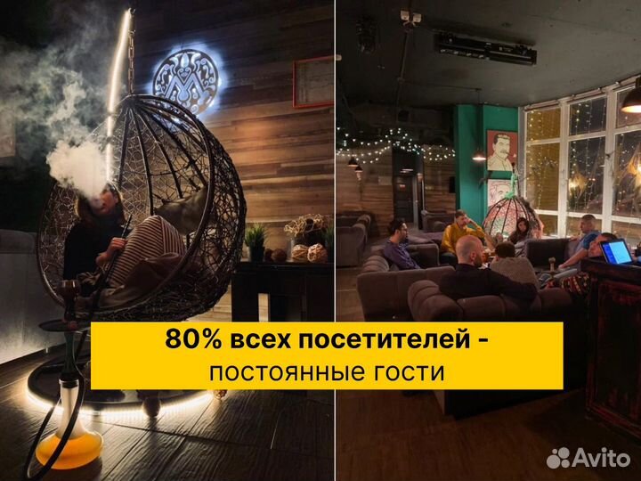 Кальянная с верандой на крыше