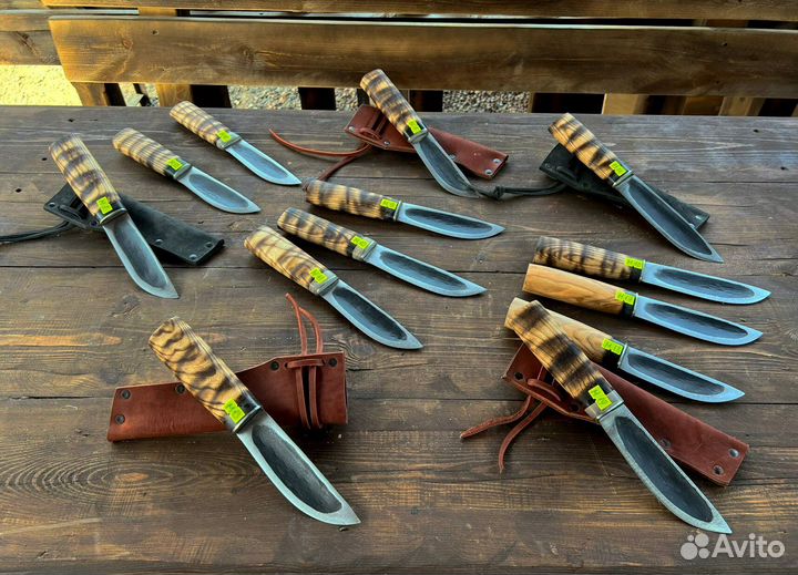 Нож кованный ручной работы 110х18ш