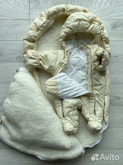 Конверт на выписку зимний для девочки