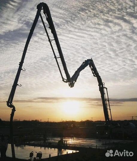 Услуги бетононасоса