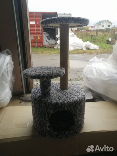 Когтеточка с домиком бу