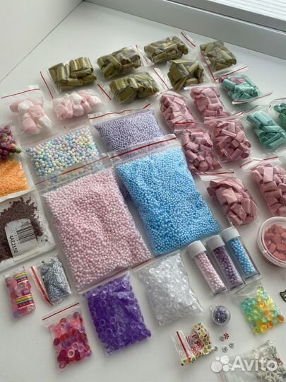 Добавки для слаймов. Слайм. Набор для слаймов