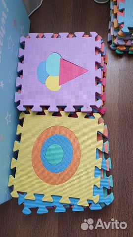 Мягкий коврик пазл