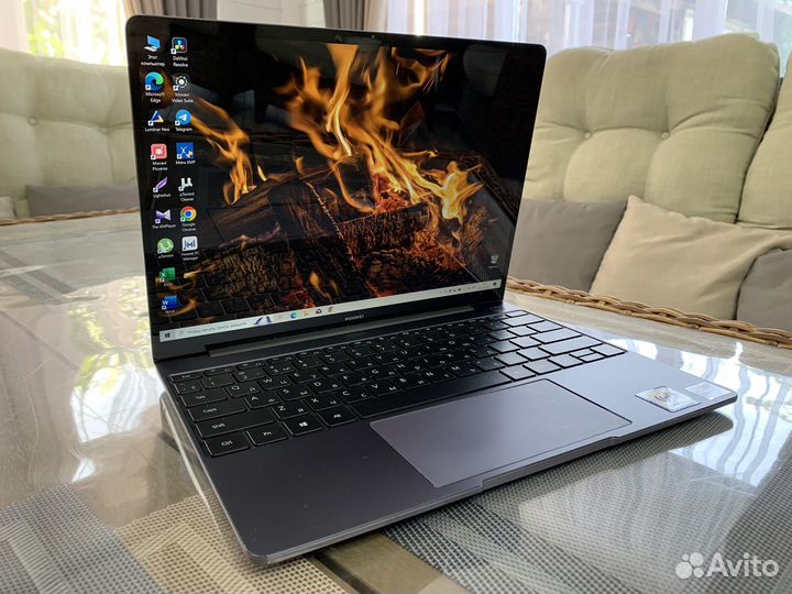 2K экран Huawei matebook 13