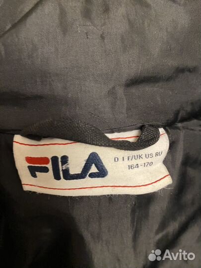 Куртка зимняя fila