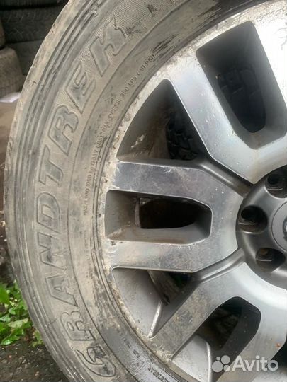 Колеса в сборе на оригинальных дисках nissan R18