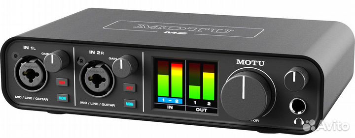 Motu M2 аудио интерфейс(звуковая карта)