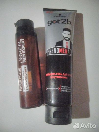 Гель стайлинг для волос, гель для бороды